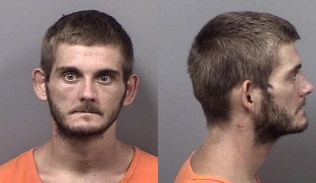 Anthony Adcock arrested July 29 on an active warrant for felony retail theft and misdemeanor trespassing.